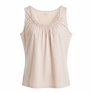 Ann Taylor Loft Women's Soft Cream Tank Top